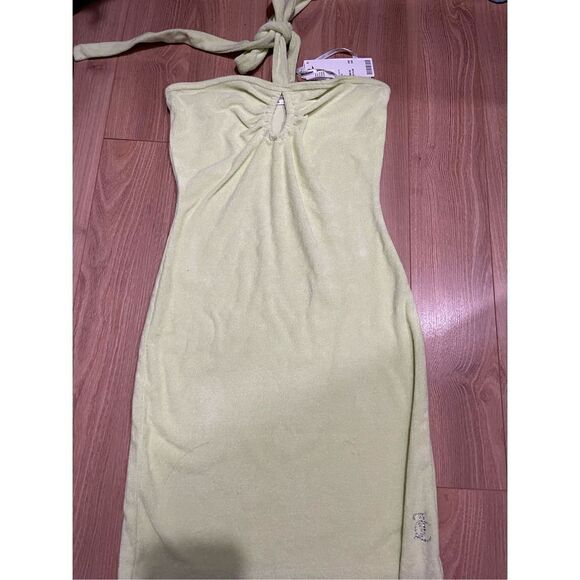 NWT Juicy Couture UO Exclusive Terrycloth Keyhole Mini Dress XS - Picture 1 of 6